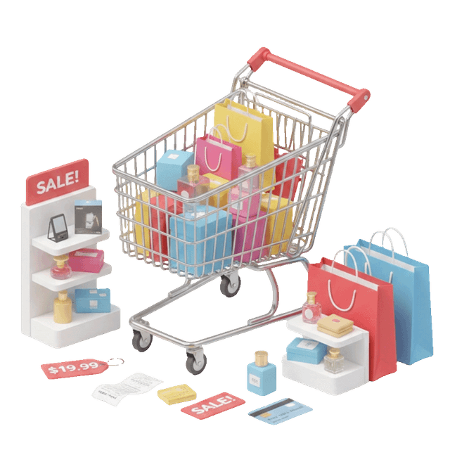 المبيعات والتجزئة